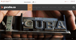 Desktop Screenshot of gocuba.ca